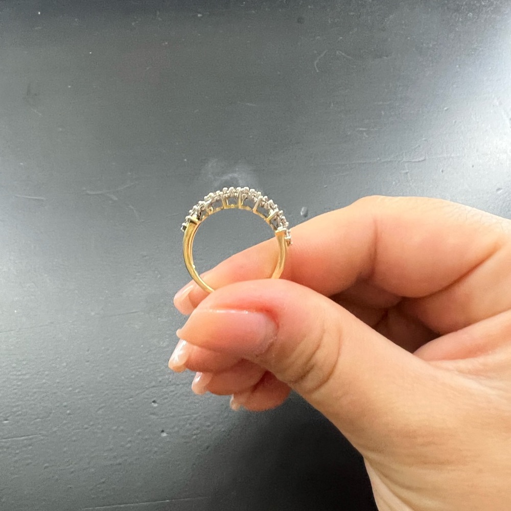 Diamond Cluster Ring - Picture 5 of 8